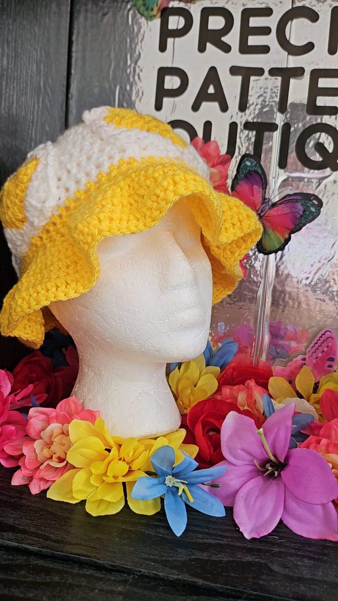 Ruffled Bucket Hat